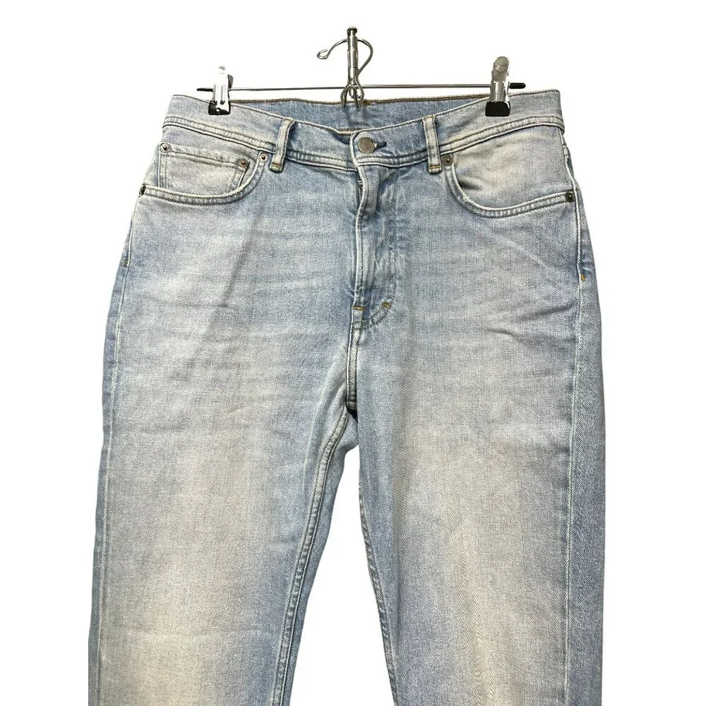 Acne Studios 170/72a Straight leg High Rise Denim Jeans New - Picture 2 of 5